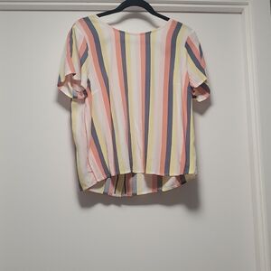 Striped Multicolor Women's Top